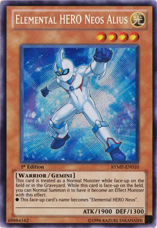 RYMP-EN010 Elemental HERO Neos Alius Secret Rare