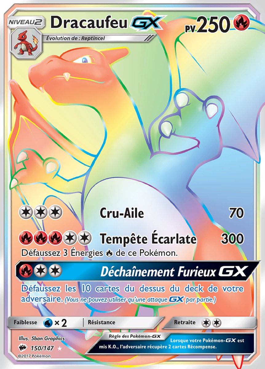 SL03 150 147 Dracaufeu GX PoK MoN