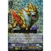 D-VS04/017EN Sacred Twin Beast, White Lion Triple Rare (RRR)