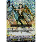 D-VS04/019EN Flame Wind Lion, Wonder Ezel Triple Rare (RRR)