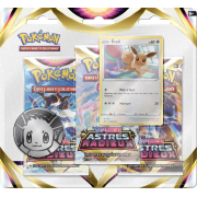 Pack 3 Boosters Pokémon Épée et Bouclier 10 - Version Évoli