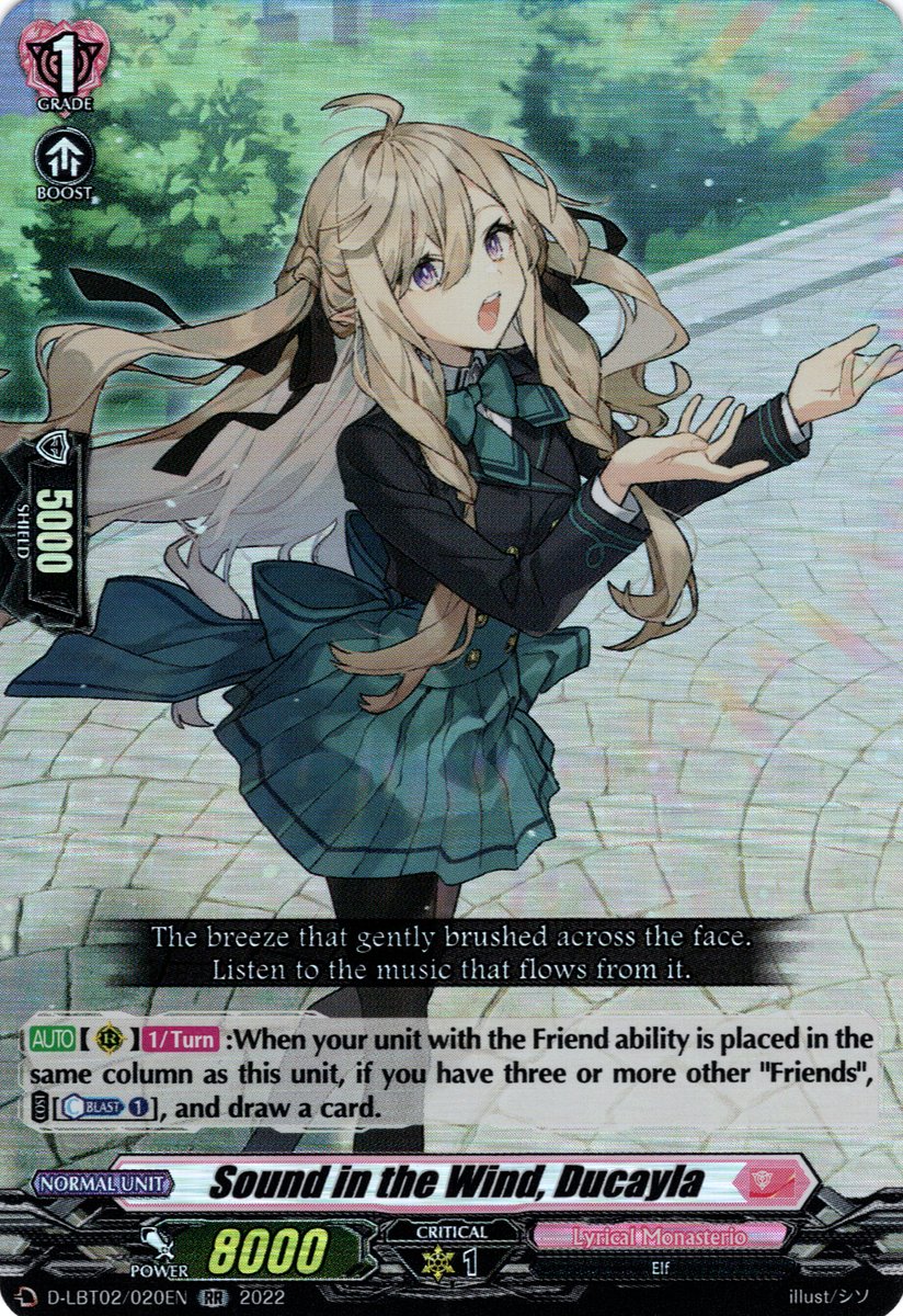 Sound in the Wind, Ducayla