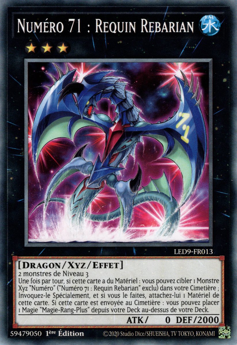 La Septième - Magie-Rang-Plus - LED9-FR014 - Carte Yu-Gi-Oh! à l