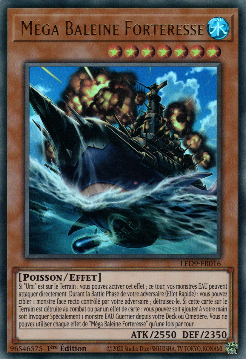 La Septième - Magie-Rang-Plus - LED9-FR014 - Carte Yu-Gi-Oh! à l