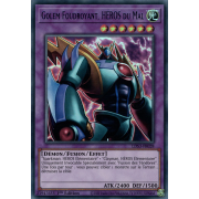 LDS3-FR028 Golem Foudroyant, HÉROS du Mal Ultra Rare (Bleu)