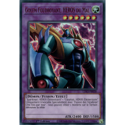 LDS3-FR028 Golem Foudroyant, HÉROS du Mal Ultra Rare (Rouge)