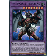 LDS3-FR030 Cyclone Sauvage, HÉROS du Mal Ultra Rare (Bleu)