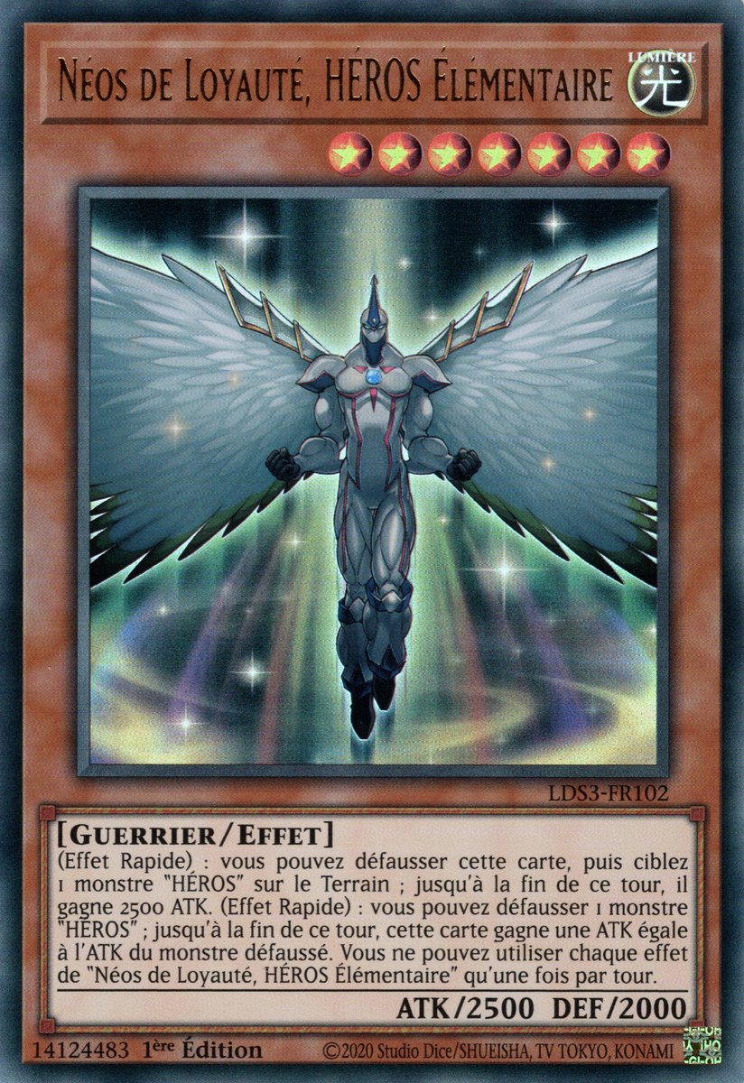 Protège-Cartes Héros Élémentaire - Yu-Gi-Oh!