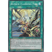 TAMA-EN030 Runick Flashing Fire Super Rare