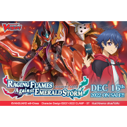 5 Boites de 16 Boosters Raging Flames Against Emerald Storm (D-BT07)