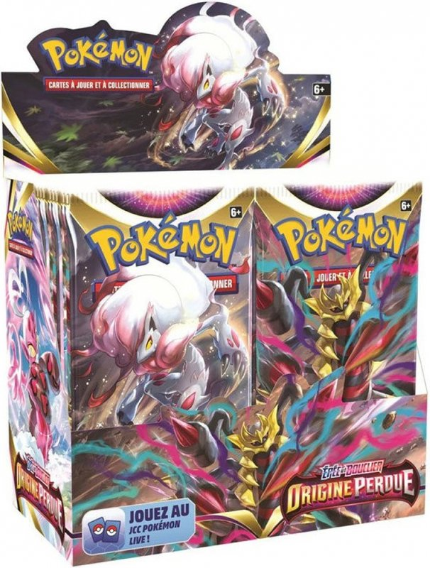 Boite de 36 Boosters Pokémon Épée et Bouclier 11 EB11 Origine Perdue