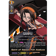 D-TB03/SKR001EN Spirit of Sword, Yoh Asakura Shaman King Rare (SKR)