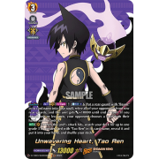 D-TB03/SKR006EN Unwavering Heart, Tao Ren Shaman King Rare (SKR)