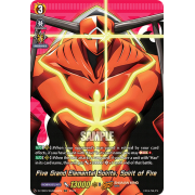 D-TB03/SKR046EN Five Grand Elemental Spirits, Spirit of Fire Shaman King Rare (SKR)