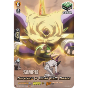 D-TB03/SKR135EN Surviving a Close Call, Bason Shaman King Rare (SKR)