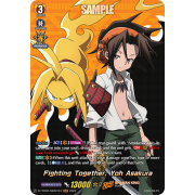 D-TTD03/SKR01EN Fighting Together, Yoh Asakura Shaman King Rare (SKR)