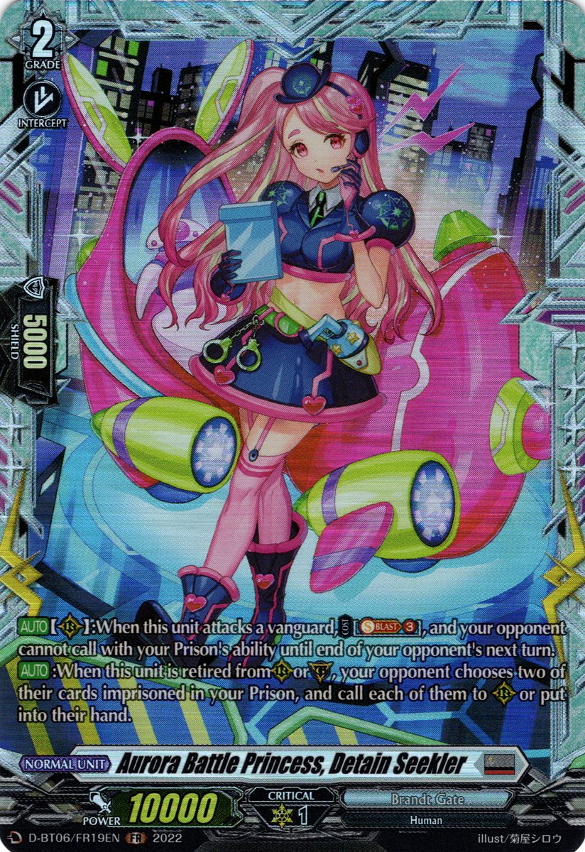 Aurora Battle Princess, Detain Seekler