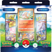 Pack 3 Boosters Pokémon GO Salamèche Bulbizarre Carapuce