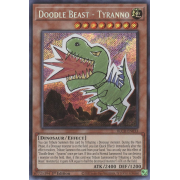 BLCR-EN033 Doodle Beast - Tyranno Secret Rare