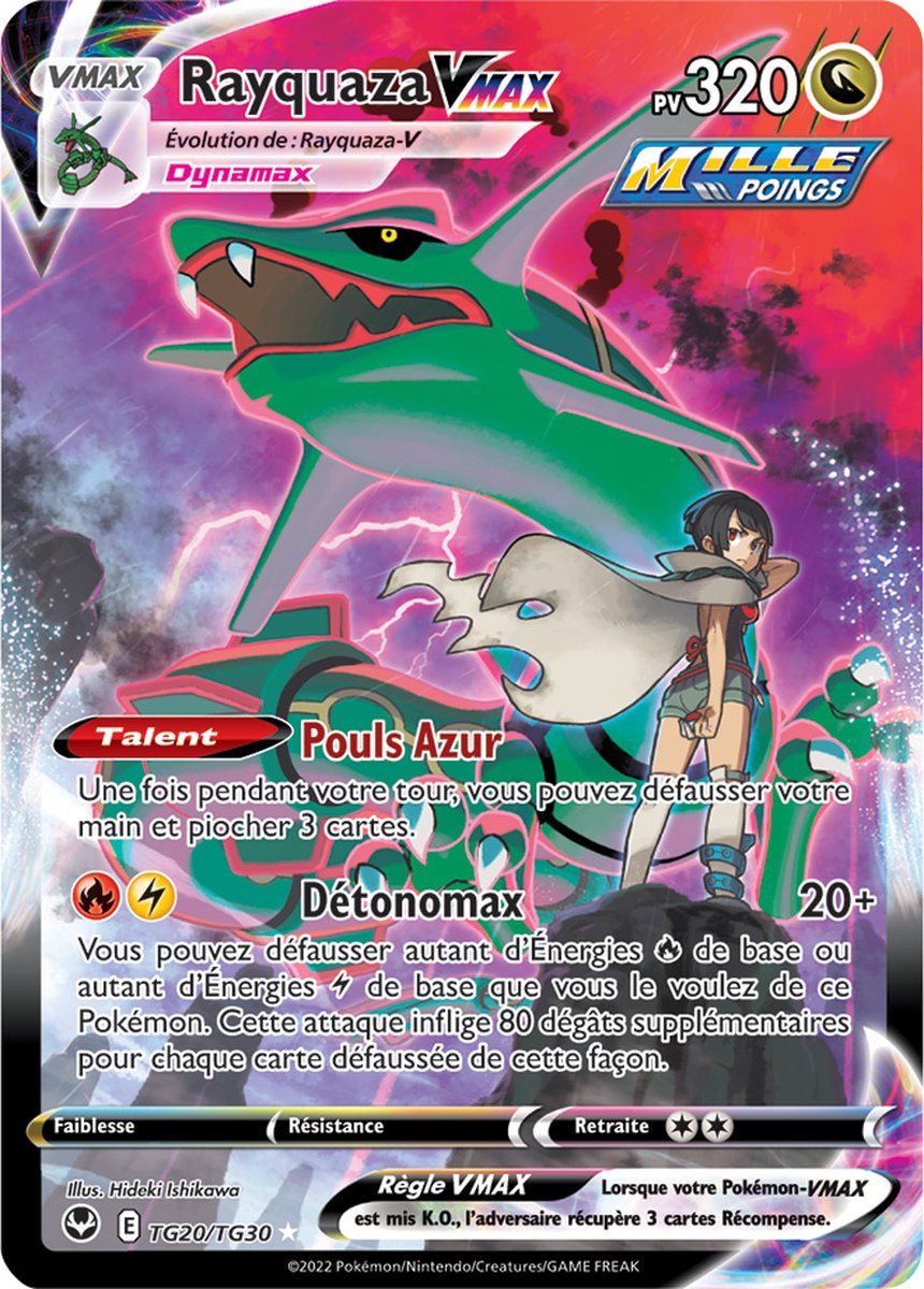SS12 TG20 TG30 Rayquaza VMAX PoK MoN