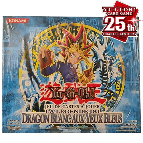 Boite de 24 Boosters La Légende du Dragon Blanc aux Yeux Bleus