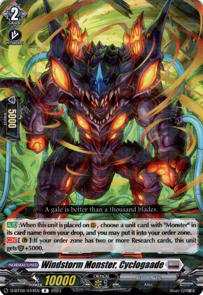 Windstorm Monster, Cyclogaade