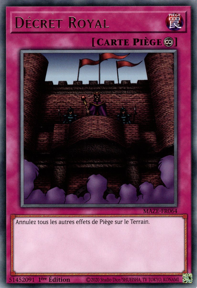 MAZE-FR059 Livre de Magie du Destin - Yu-Gi-Oh