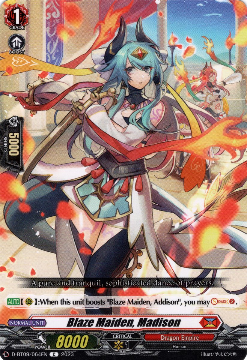 Blaze Maiden, Madison
