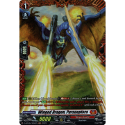 D-BT09/FR06EN Winged Dragon, Pursueptera Frame Rare (FR)