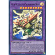 MAZE-EN004 Gate Guardian of Thunder and Wind Super Rare
