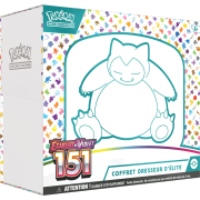 Elite Trainer Box Pokémon Écarlate et Violet EV3.5 Ronflex Pokémon 151