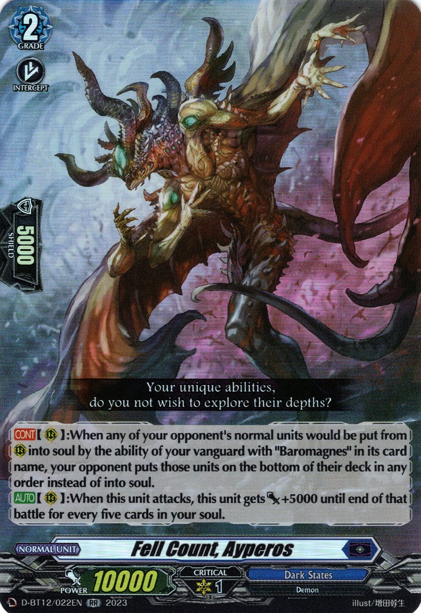 Fell Count, Ayperos