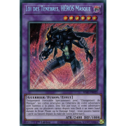 RA01-FR025 Loi des Ténèbres, HÉROS Masqué Platinum Secret Rare