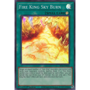 SR14-EN025 Fire King Sky Burn Super Rare