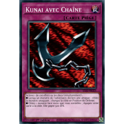 STAS-FR025 Kunai avec Chaîne Commune