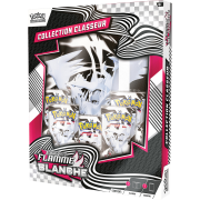 Coffret Pokémon Collection Classeur + 5 Boosters EV10.5 Flamme Blanche