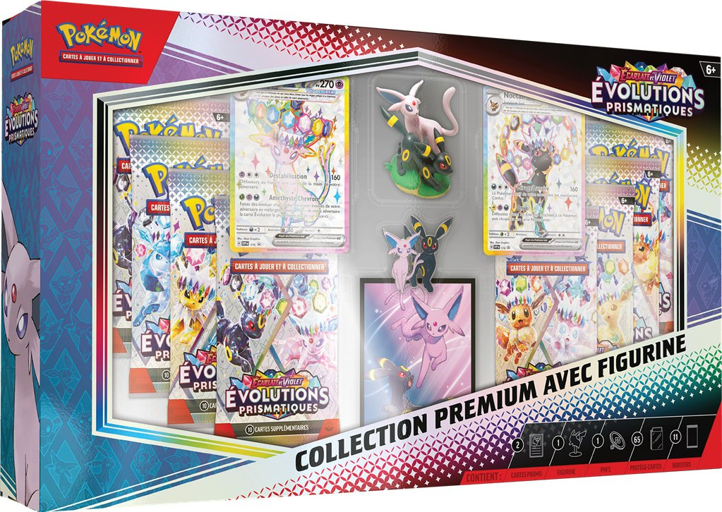 Coffret Pokémon Collection Premium Figurine EV8.5