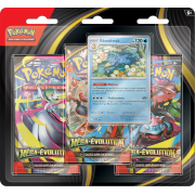 Pack 3 Boosters Pokémon Méga Evolution ME01 - Version Akwakwak