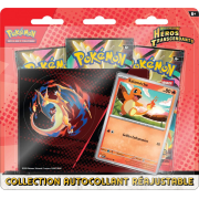 Pack 3 Boosters Pok&eacute;mon ME2.5 M&eacute;ga-&Eacute;volutions Heros Transcendants - Salam&egrave;che