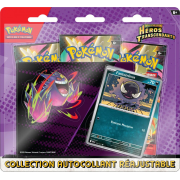 Pack 3 Boosters Pok&eacute;mon ME2.5 M&eacute;ga-&Eacute;volutions Heros Transcendants - Fantominus