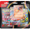 Pack 3 Boosters Pok&eacute;mon M&eacute;ga &Eacute;volution Chaos Ascendant ME04 - Version Reptincel