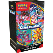 Lot de 6 Boosters Pok&eacute;mon M&eacute;ga &Eacute;volution Chaos Ascendant ME04