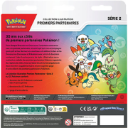 Pack 3 Boosters Pok&eacute;mon Collection Illustration Premiers Partenaires S&eacute;rie 2