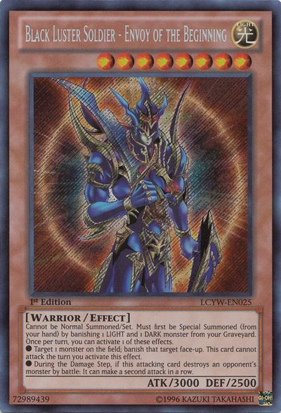 LCYW-EN025 Black Luster Soldier - Envoy of the Beginning Secret Rare