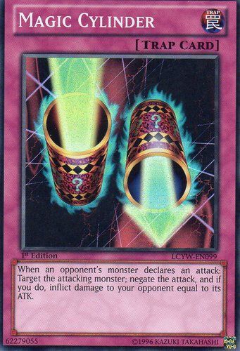 Yu-Gi-Oh! Magic Cylinder Common Card - LDK2-ENY37 Unlimited Edition From Legendary Decks II
